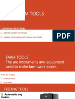 Simple Farm Tools Identification