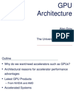 GPU Architecture: Alan Gray Epcc The University of Edinburgh