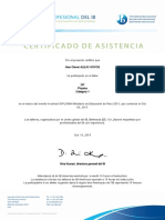 2014 IBA Certificate SP