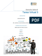 Tarea Virtual # 3 Derecho Laboral