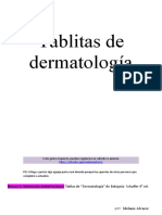 Tablitas de Dermatología