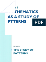 05 - The Study of Patterns