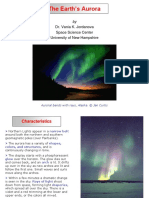 The Earth's Aurora: Dr. Vania K. Jordanova Space Science Center University of New Hampshire