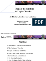 Self Repair Technology For Logic Circuits: Architecture, Overhead and Limitations