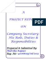 Company_secretary Project Report