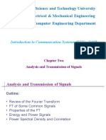 Chapter - 2 Analysis and Transmission of Signals