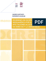 Regímenes de excepción en Iberoamérica por el COVID-19