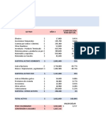 Estado financiero mediana empresa industrial