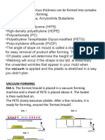 Presentation Vacuum Forming