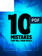 10 Mistakes That Kill Your Deals Ebook