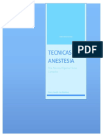 Tecnicas de Anestesia en Odontologia