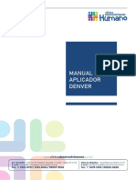 Manual Denver - Clínica Desenvolvimento Humano