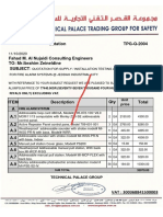 TPG-Q-2004 Qutation: Subject