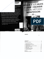 Ayude a Sus Hijos a Leer y Escribir Con El Método Montessori (1)