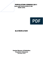 Kathmandu: National Population Census 2011