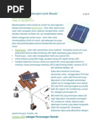 Download Panel Surya Pembangkit Listrik Mandiri by toerboprakoso SN52019327 doc pdf