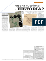 ¿Importa Cuestionar La Historia?