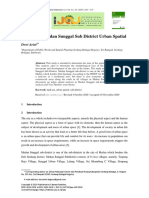 Analysis of Medan Sunggal Sub District Urban Spatial: Dewi Arini