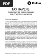 2000 Oxfam Tax Havens Releasing Hidden Billions To Poverty Eradication