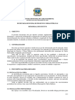 Tonalidade Das Pinturas, Pisos, Revestimentos, Peças de Acabamento e Demais