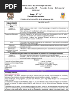 Del 11 Al 22 de Enero Del 2021