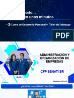 Adm. y Org. de Empresas - Naed CFP Senati SR