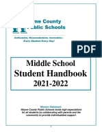 Middle School District Handbook 2021-2022 Final 8-5