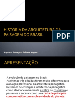 A Historia Da Arquitetura Da Paisagem Do Brasil