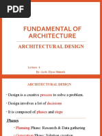 Lec - 4 Fundamental of Architecture