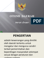 Otonomi Daerah