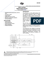 20-Bit, Low-Power Digital-to-Analog Converter: Features Description