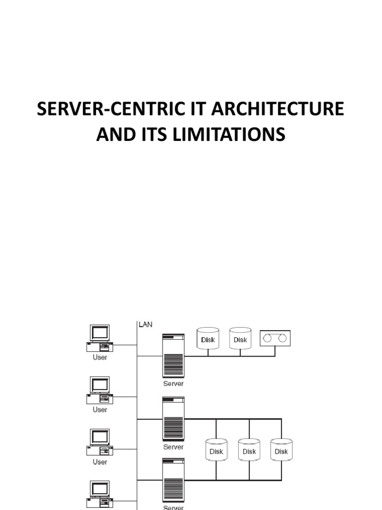 Server-Centric It Architecture and Its Limitations | PDF | Computer ...