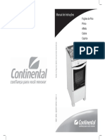 Manual de Instruções: Fogões de Piso Primo Affetto Calore Caprice