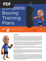 Boxing Training Ultimate Plans E-Book