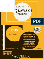 3 Laws of Motion