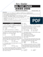 AIEEE-sample-2006(shoebworld.com)