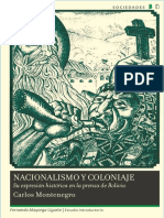 Nacionalismo y Coloniaje - Carlos Montenegro