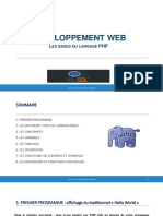 Developpement Web