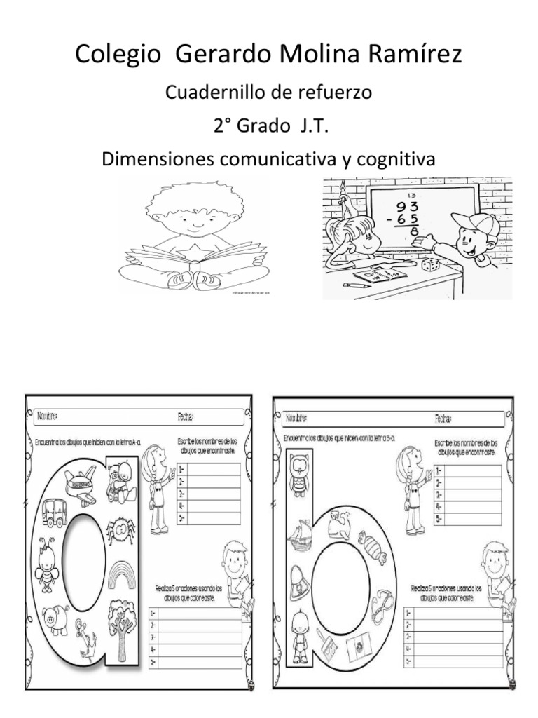 Cuadernillo de Refuerzo 2° Grado | PDF