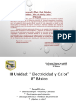 8 Proyecto Ciencias Electricidad y Calor