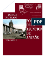 POSTALES DE LA ASUNCION DE ANTAÑO - JORGE RUBIANI - VOLUMEN II - PortalGuarani.com