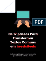 17 Passos Textos Irresistíveis