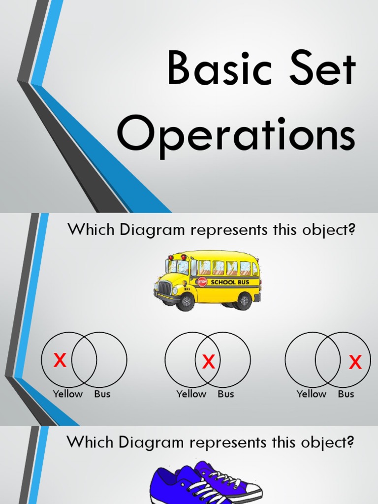 Ppt-Venn Diagram and Set Operations - Part 1 | PDF | Mathematics ...