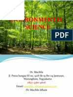 Environmental Science: Dr. Muchlis