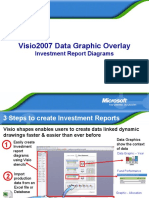 Visio2007 Data Graphic Overlay: Investment Report Diagrams