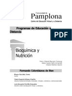Bioquimica y Nutricion