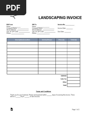 landscaping-invoice-template