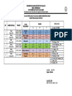 Jadwal Uas Genap 2021