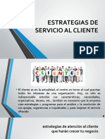 Estrategias de Servicio Al Cliente