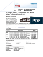 Nb-Designer Version 1.43 For Nb-Series Hmis Modifies Software To Support Windows 8.1/10